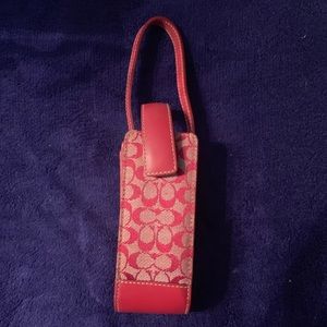 VINTAGE Coach Cellphone / Electronics Holder